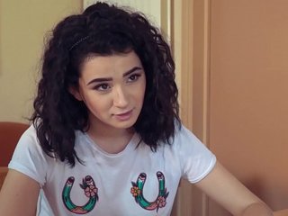 Cute Teen Fucked by Big Cock Grandpa Cums in her mouth with cumplay